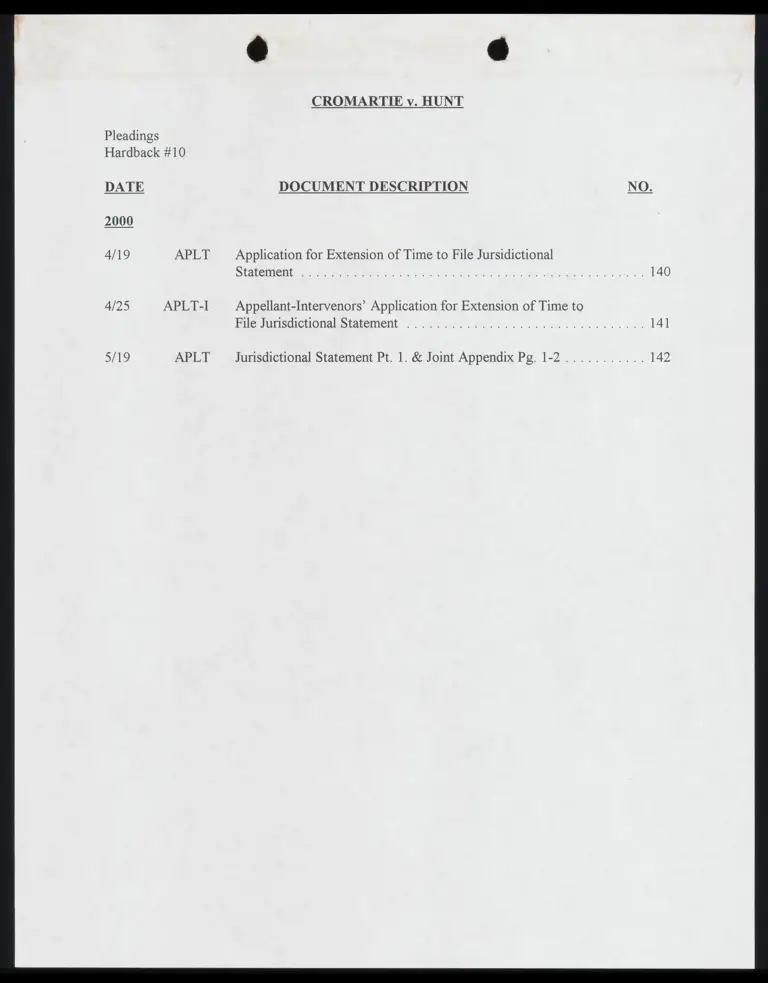 Index to Pleadings Hardback 10 preview