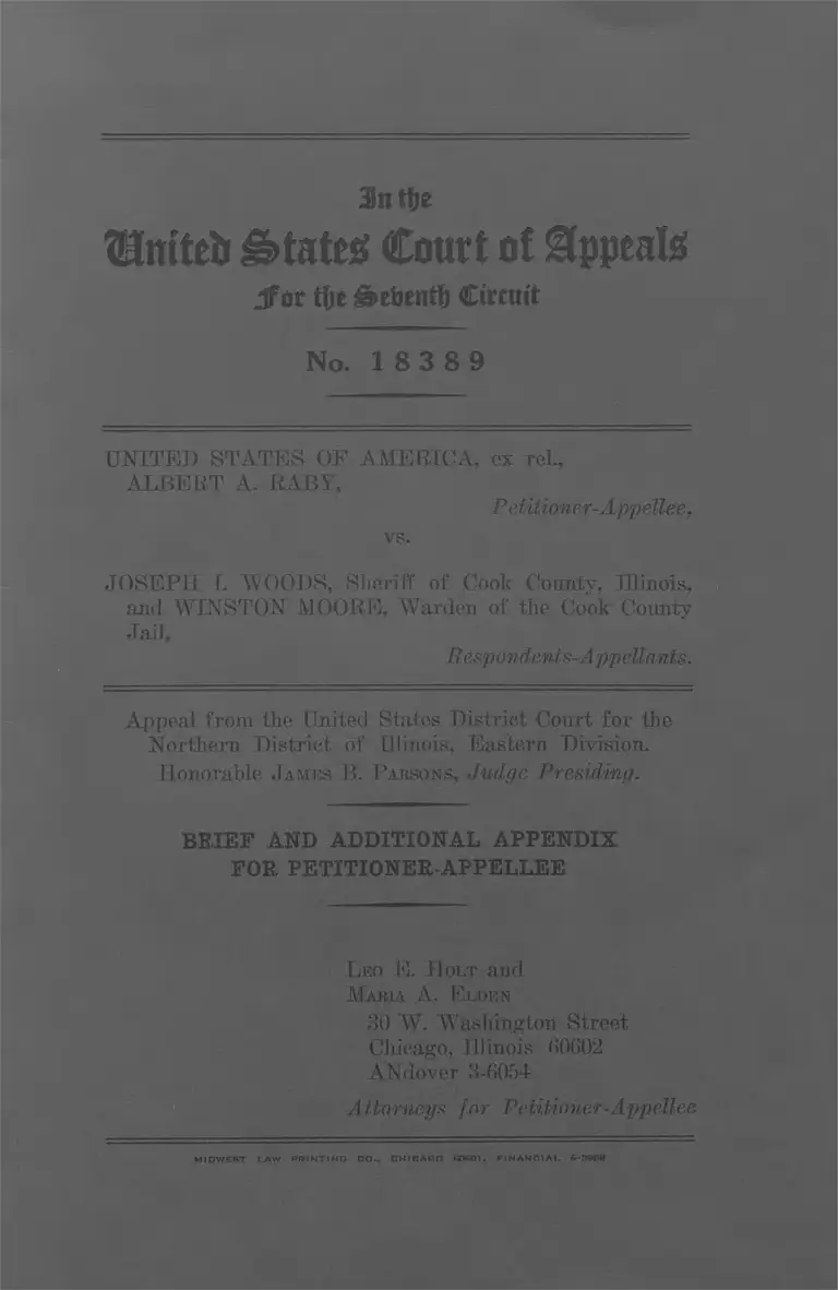 United States v. Woods Brief and Additional Appendix for Petitioner-Appellee preview