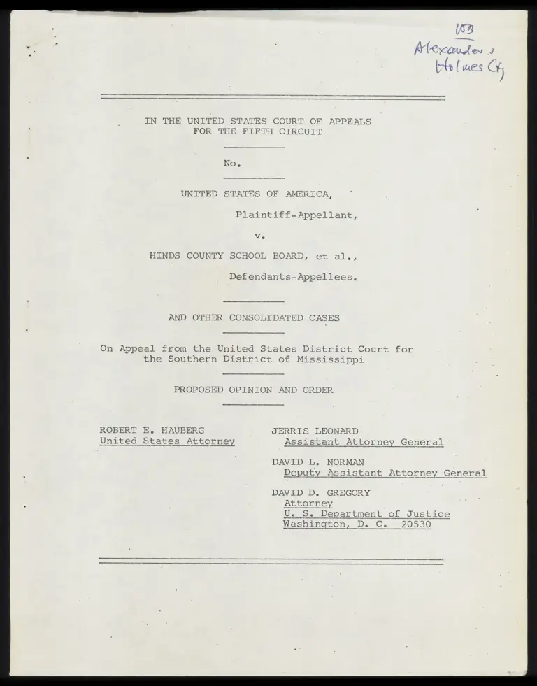Proposed Opinion and Order preview