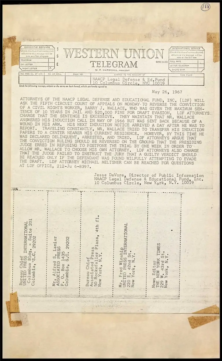 Barry Wallace Case (Telegram) preview