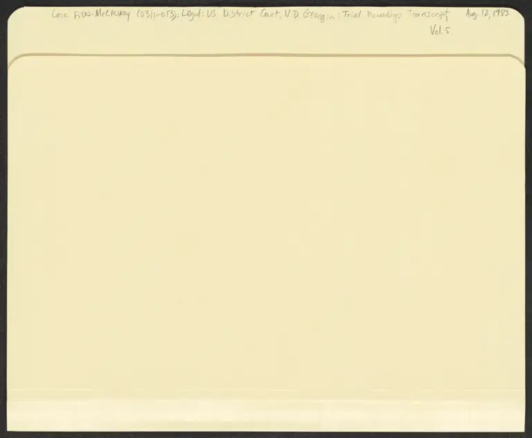 Trial Proceedings Transcript Vol. 5 preview