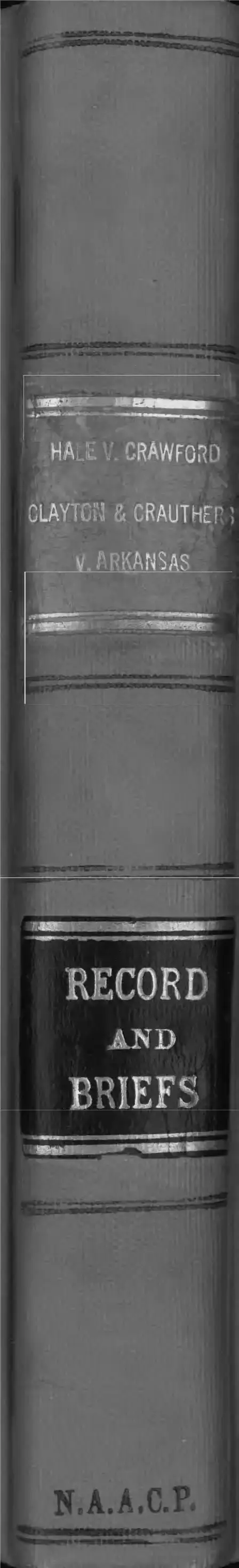 Hale v. Crawford Record and Briefs preview