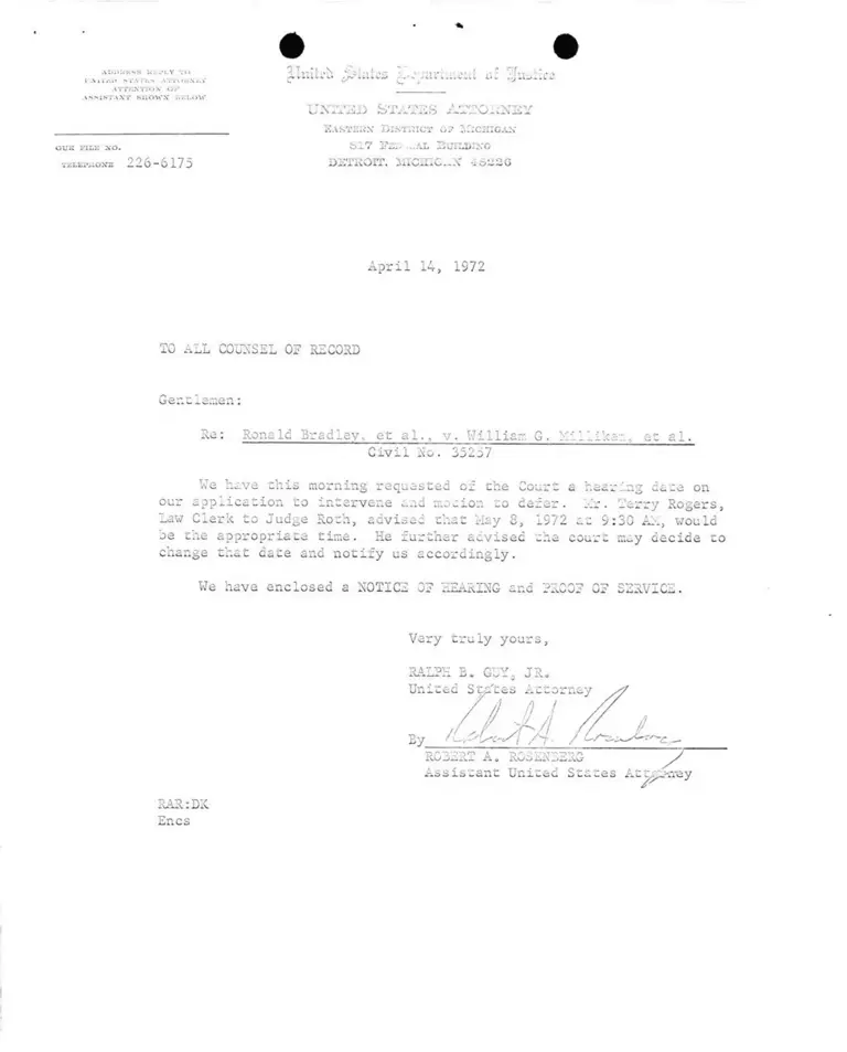 Notice of Hearing; Proof of Service preview