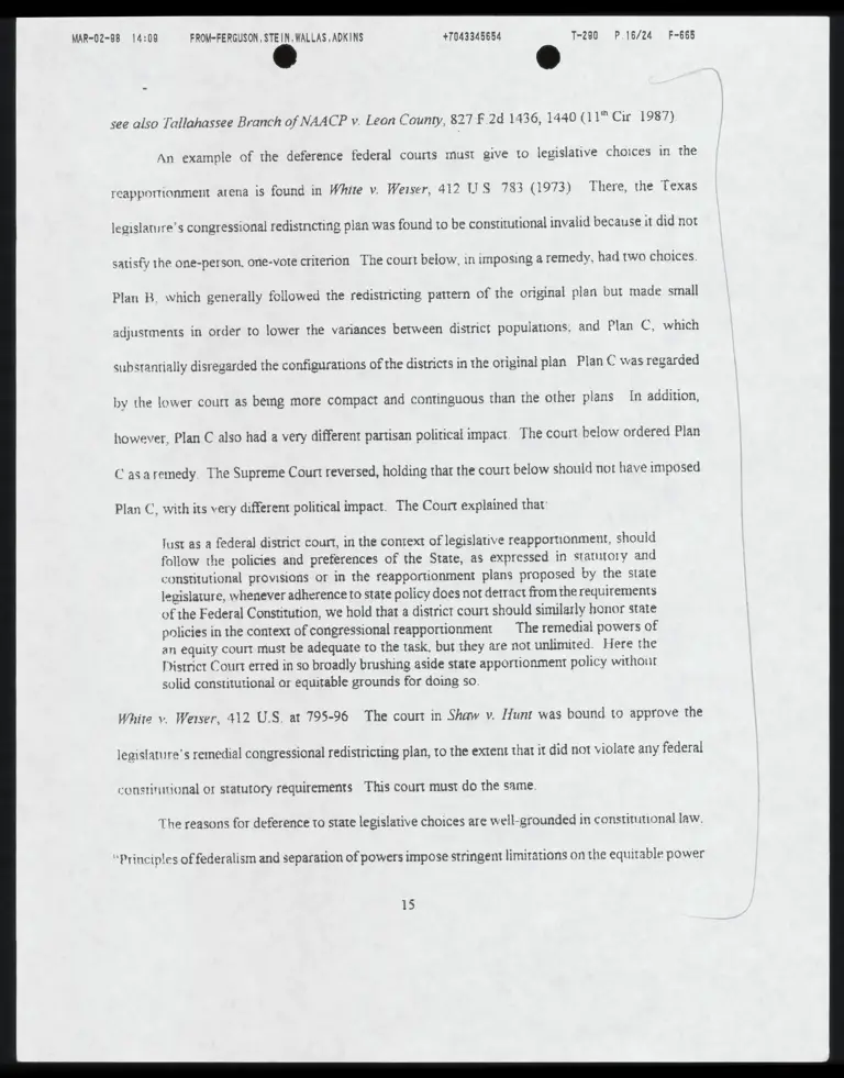 Fax to Berrien From Hodgkiss RE: Suggested Changes to Report Continued preview