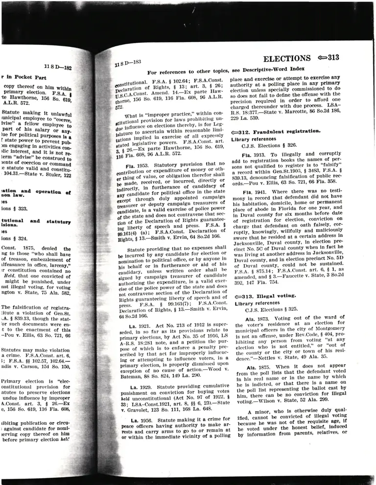 Legal Research on Illegal Voting preview