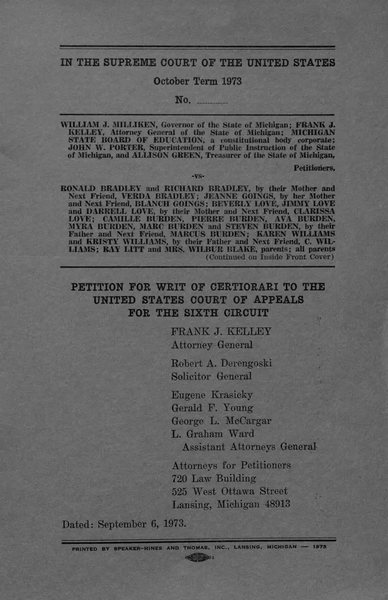 Petition for Writ of Certiorari preview