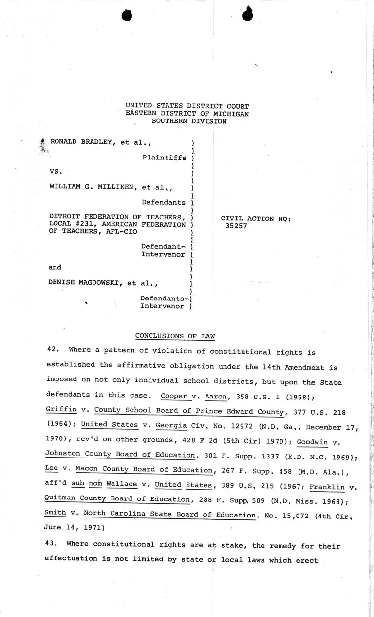 Draft Conclusion of Law 2 preview