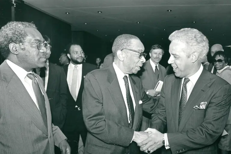 Chambers, Julius; and Others, 1988-2000, undated - 15 of 16 preview