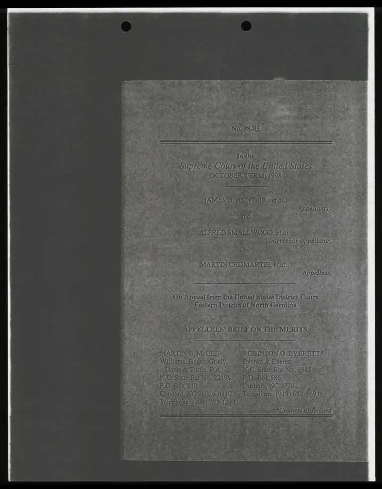Appellees' Brief on the Merits preview
