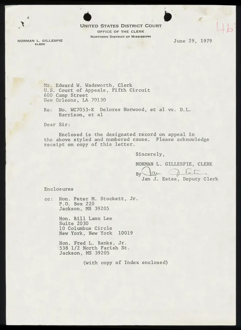 Index and Designation of Record on Appeal preview