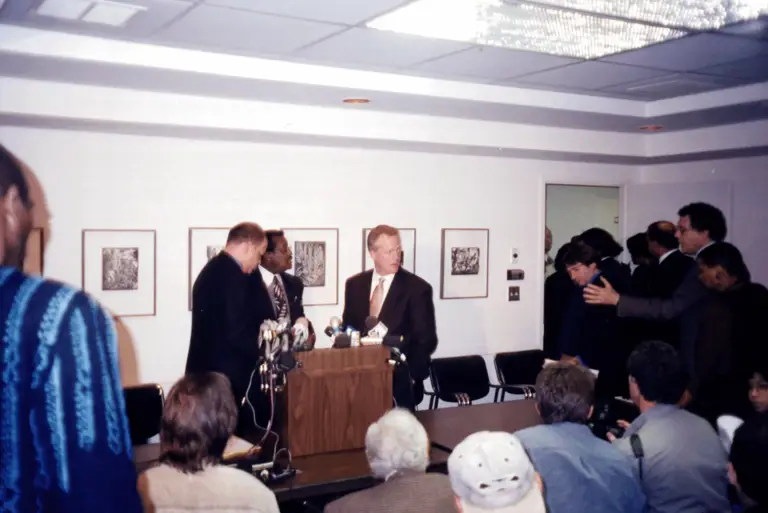 LDF Press Conference for Amadou Diallo Police Shooting, 1999 - 34 of 42 preview