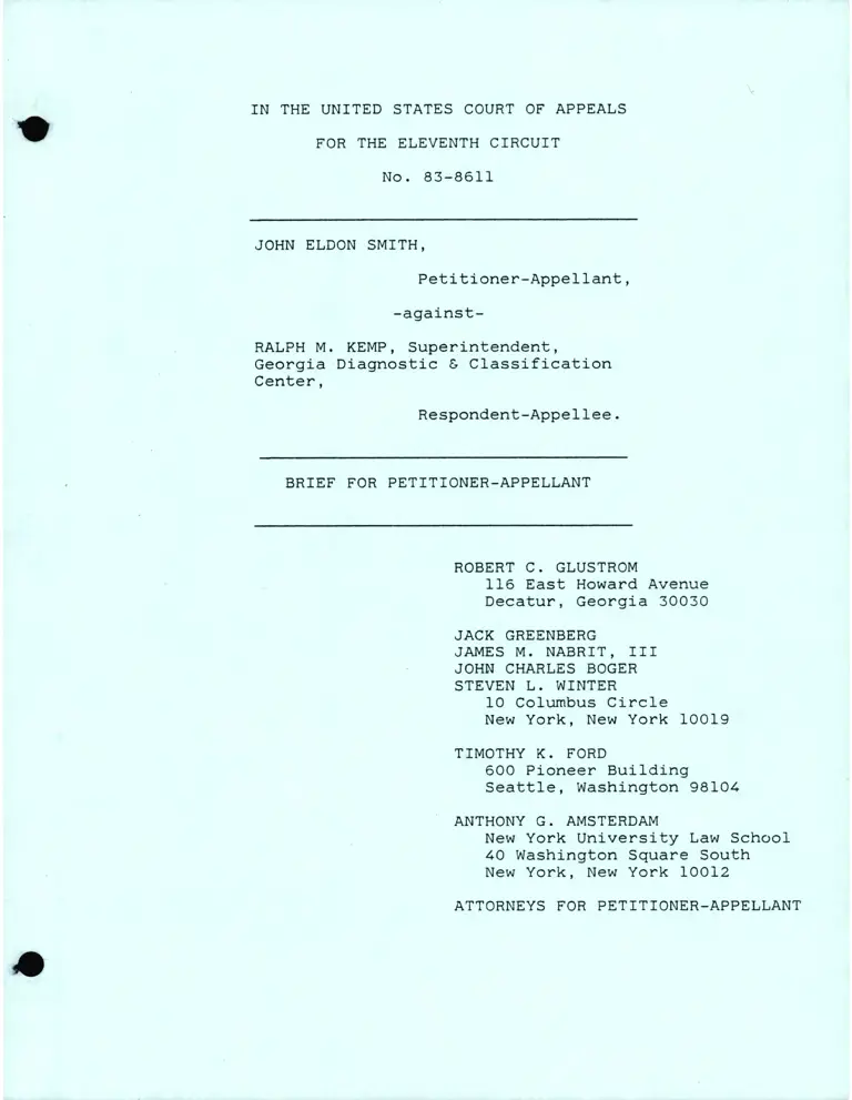 Brief for Petitioner-Appellant preview