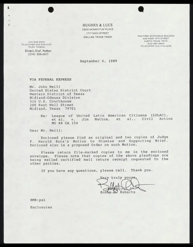 Motion to Dismiss and Supporting Brief; Proposed Order preview