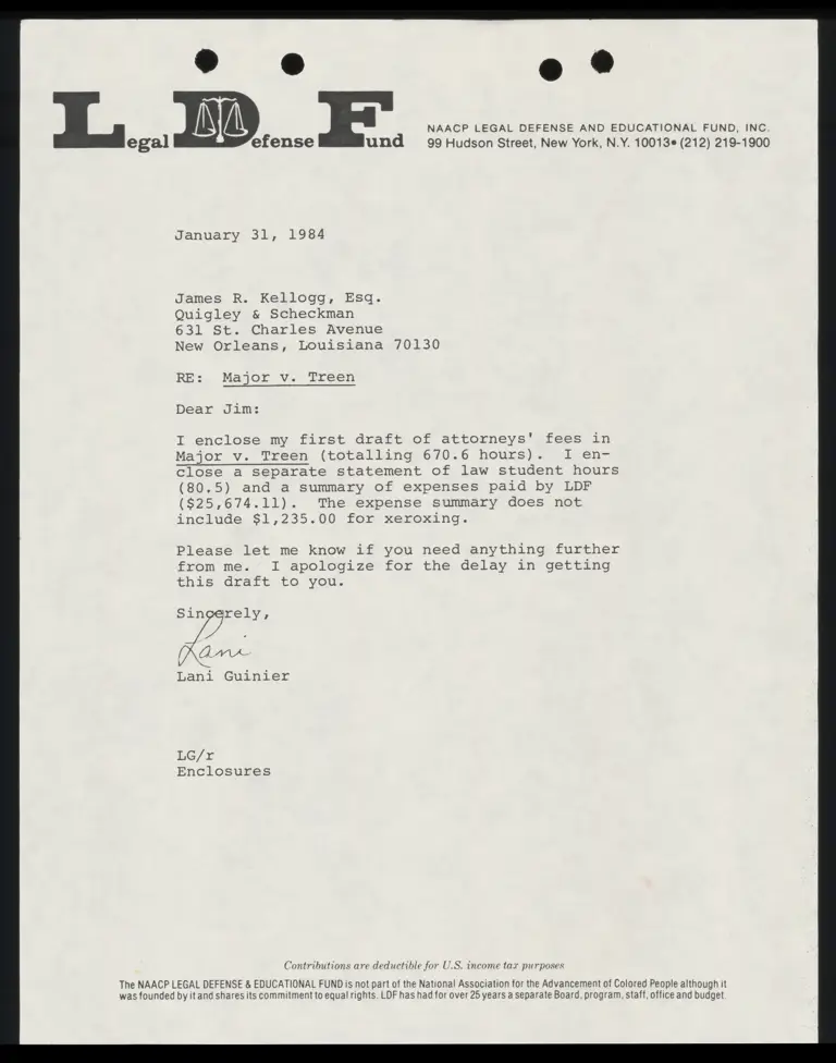 Correspondence from Guinier to Kellogg preview