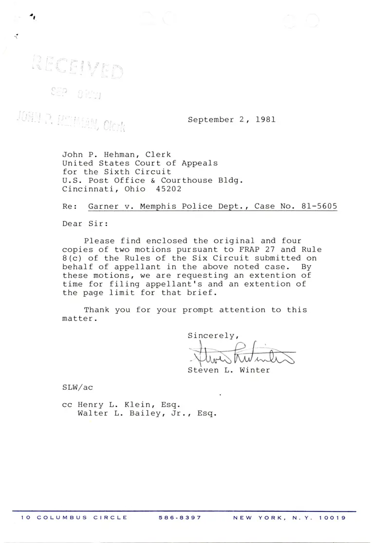 Motion for Extension to File Appellant's Brief and Extension of Page Limits preview