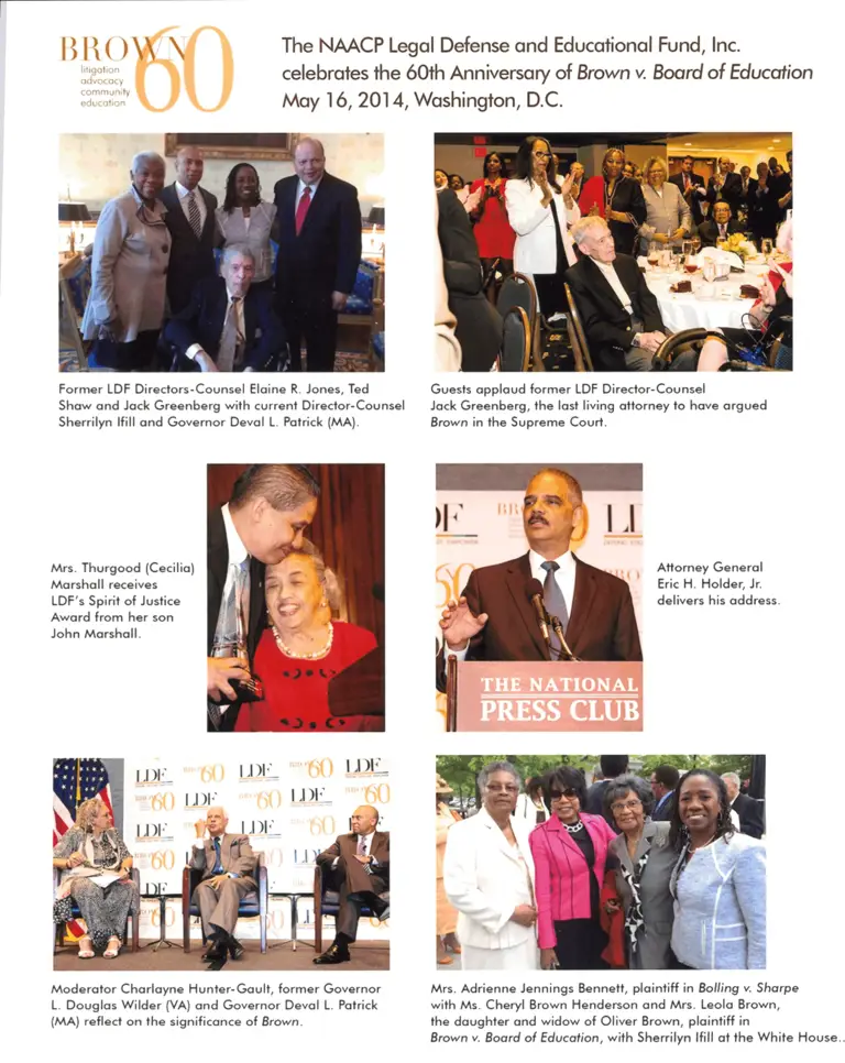 Brown v. Board 60th Anniversary, 2014 - 1 of 2 preview