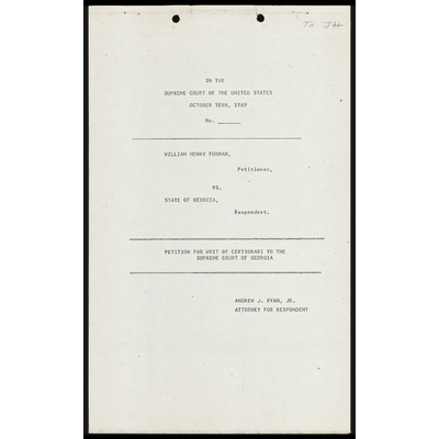 Petition for Writ of Certiorari to the Supreme Court of Georgia preview