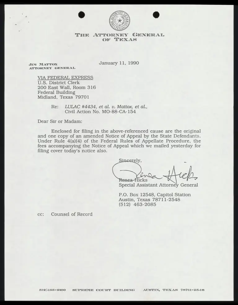 Notice of Appeal preview