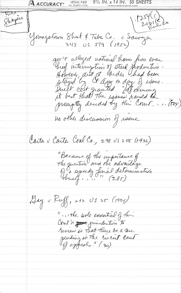 Attorney Notes on Case Research preview