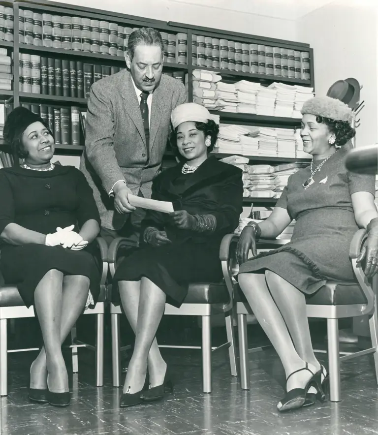 Marshall, Thurgood; and Donors, 1961, undated - 7 of 10 preview