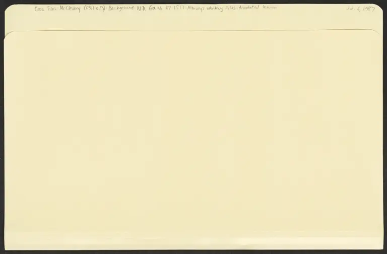 Northern District of Georgia, No. C87-1517A - Attorney's Transcript Files - Annotated Petition preview
