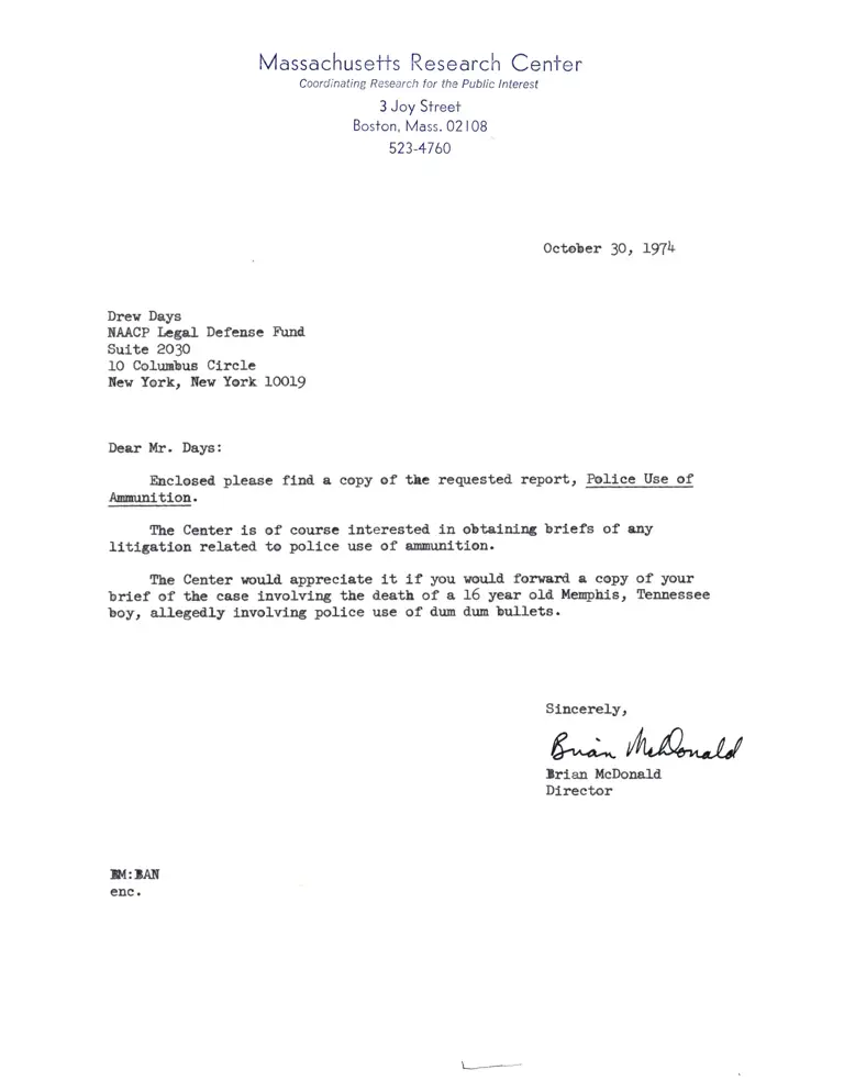 Correspondence Related to Research on Dum-Dum Ammunition preview