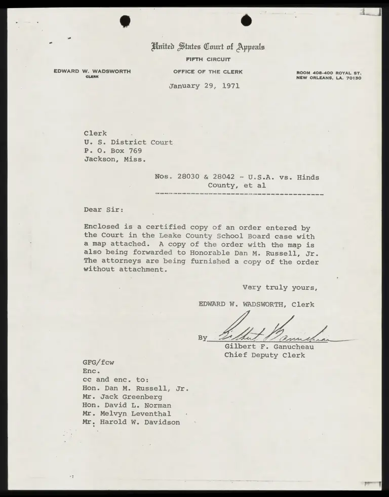 Order Modifying Leake County Desegregation Plan preview