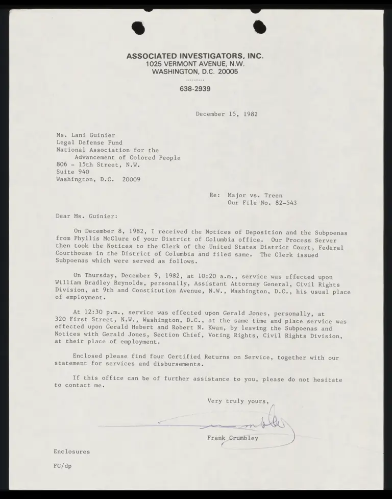 Correspondence from Crumbly to Guinier preview