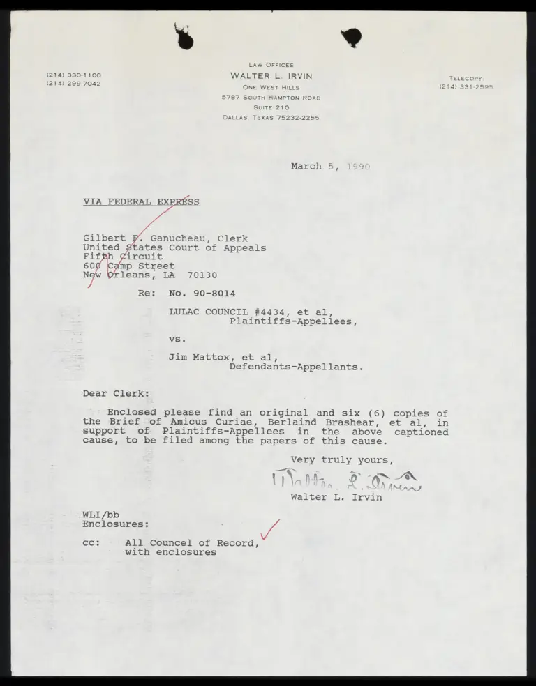 Brief of Amicus Curiae Berlaind Brashear, et al. preview