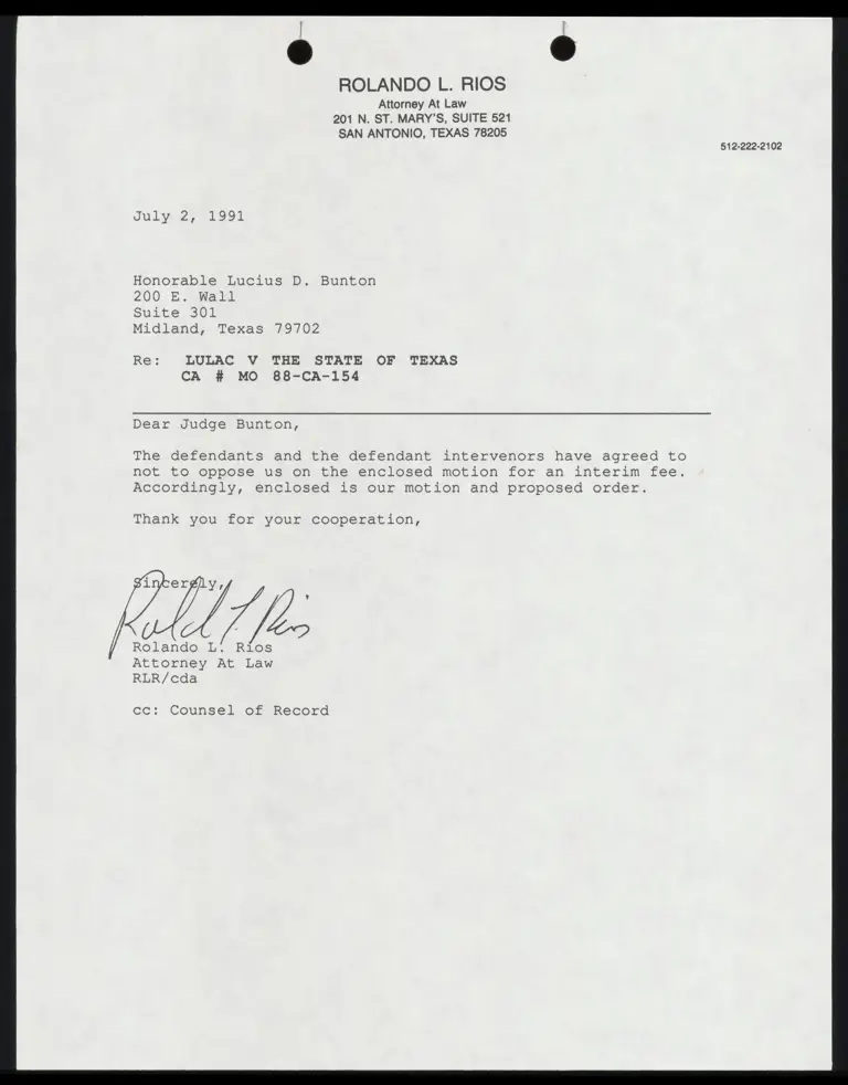 Unopposed Motion for Interim Fees preview