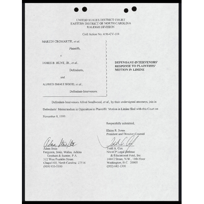 Defendant-Intervenors’ Response to Plaintiffs’ Motion to Limine preview