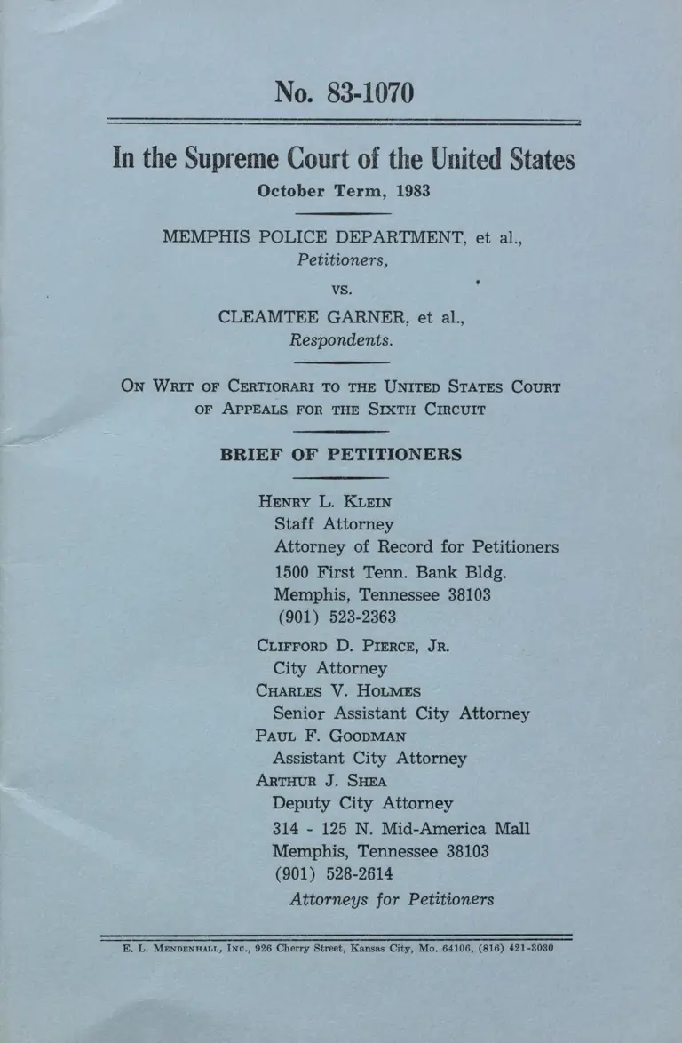 Brief of Petitioners preview