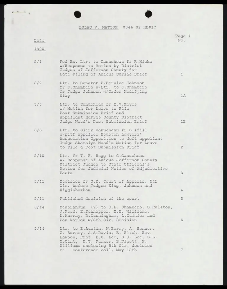 Index to Hardback 17 preview