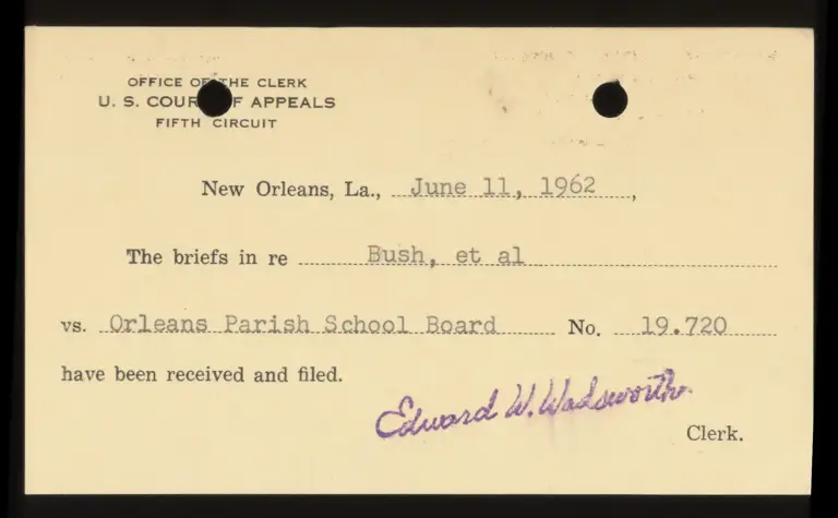 Notice of Receipt and Filing of Briefs to Nabrit preview