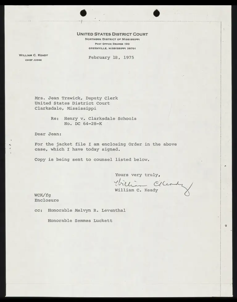 Order Granting Additional Time preview