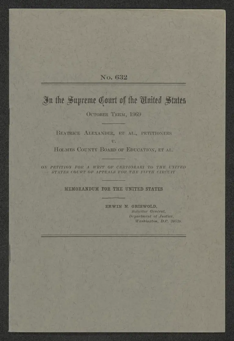 Memorandum for the United States preview