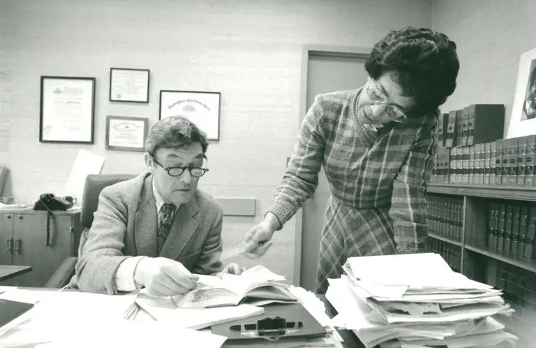 Fairfax, Jean; and Greenberg, Jack, undated - 1 of 2 preview