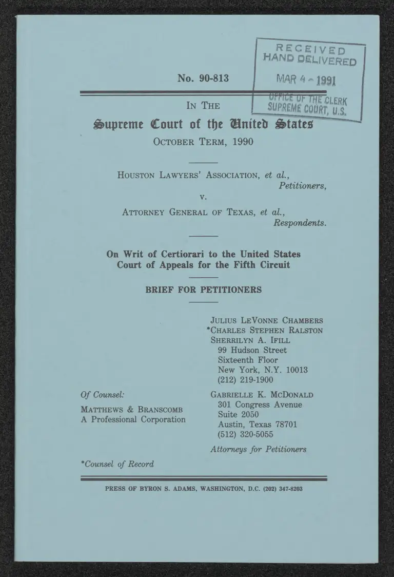 Brief of Petitioners preview