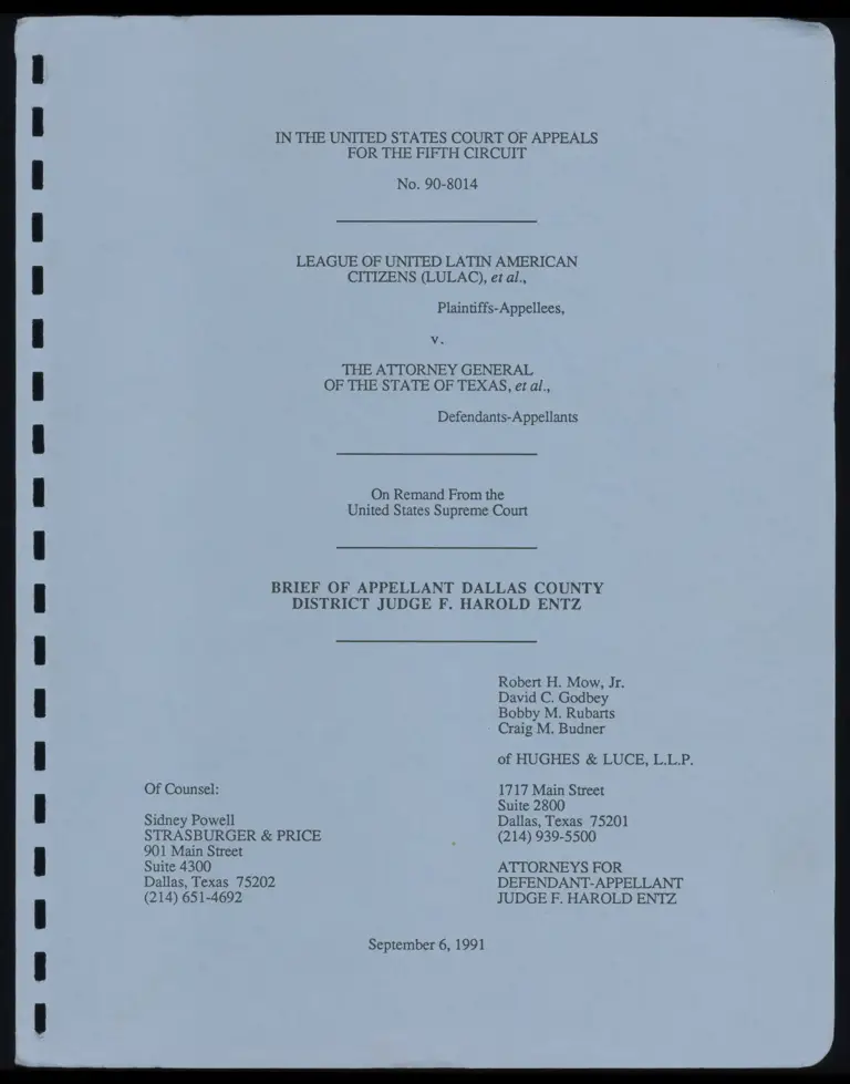 Brief of Appellant Dallas County preview