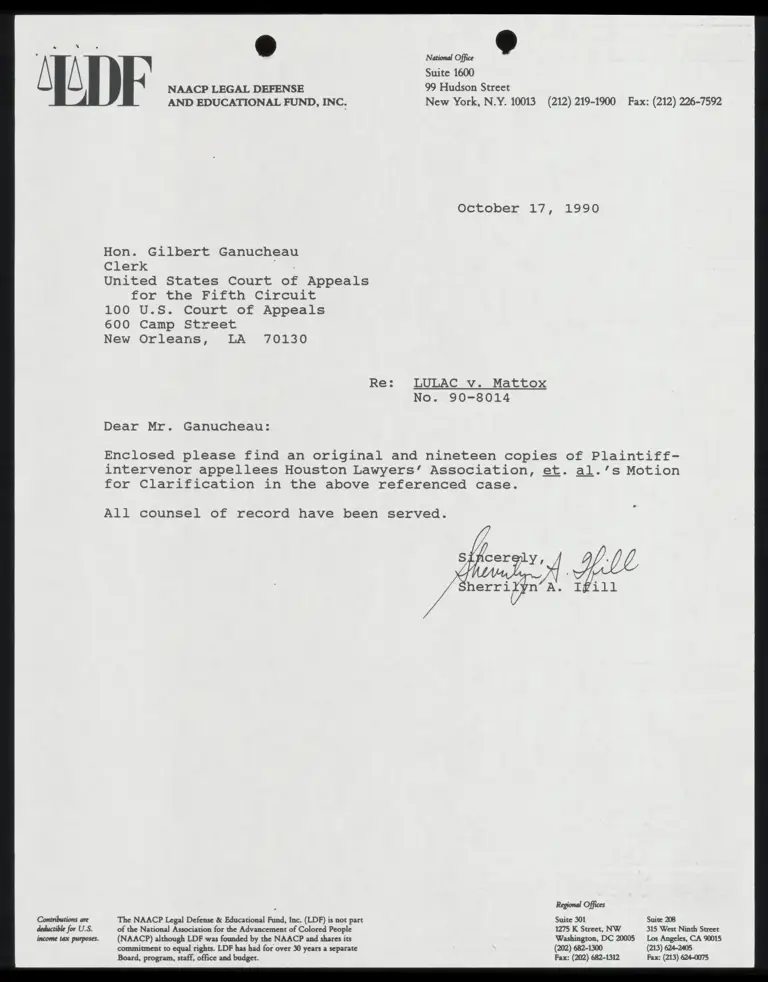 Motion for Clarification preview