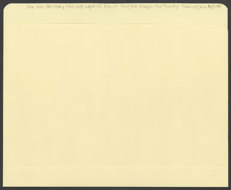 Trial Proceedings Transcript Vol. 2 preview