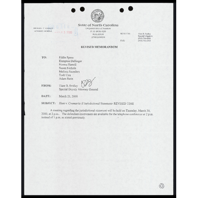 Revised Memo RE: Jurisdictional Statement Time preview