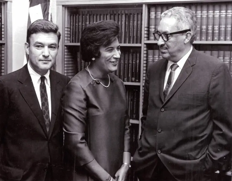 Greenberg, Jack; Marshall, Thurgood; and Motley, Constance Baker, ca. 1966 - 1 of 1 preview