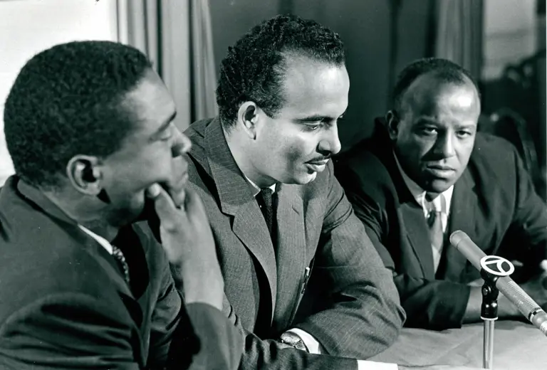 Press Conference on TV Exclusion of Black Athletes, September 1967 - 3 of 7 preview
