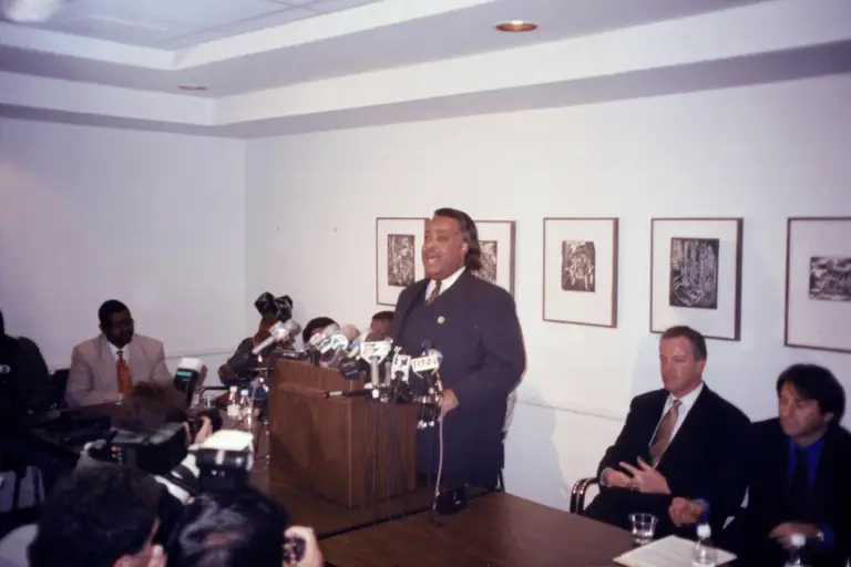 LDF Press Conference for Amadou Diallo Police Shooting, 1999 - 7 of 42 preview
