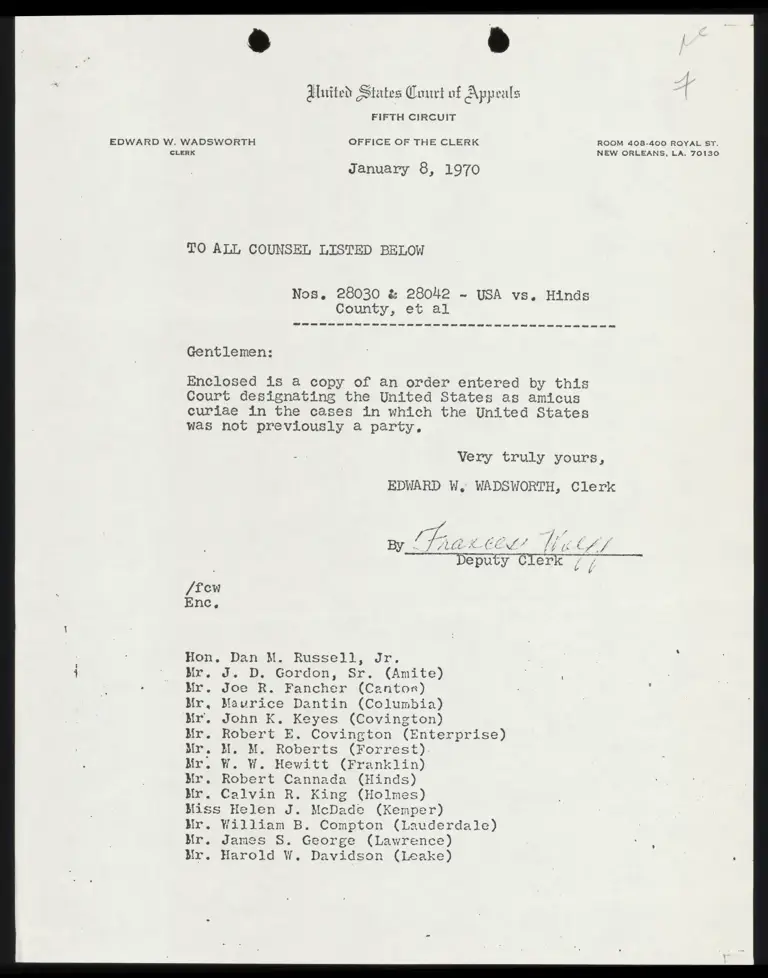 Memo from Lani Guinier to Greenberg, Nabrit, and others preview