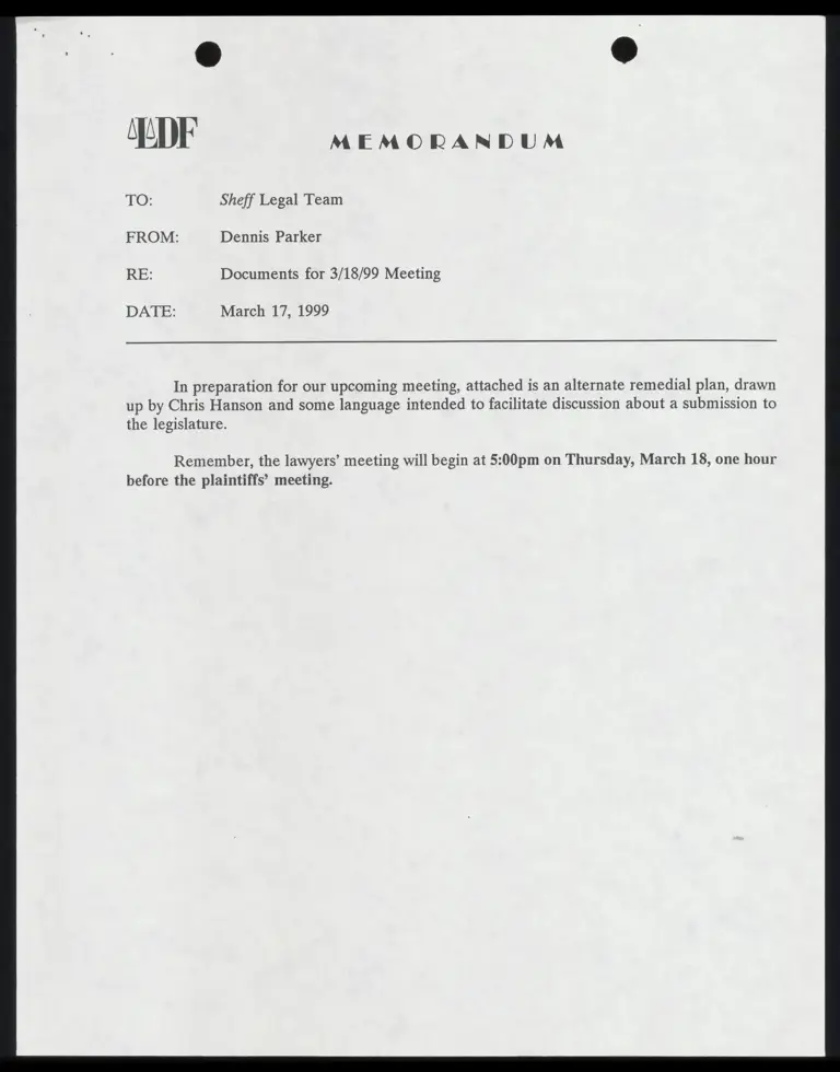 Memo RE: Alternate Remedial Plan preview