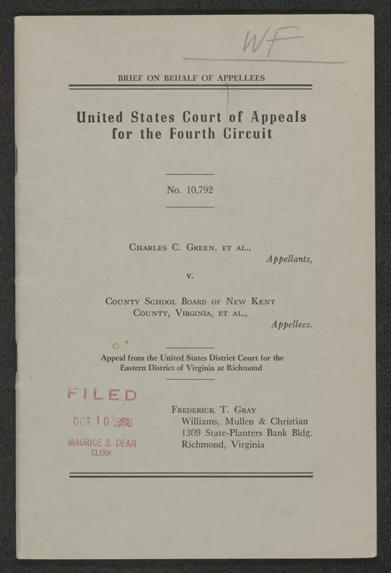 Brief on Behalf of Appellees preview