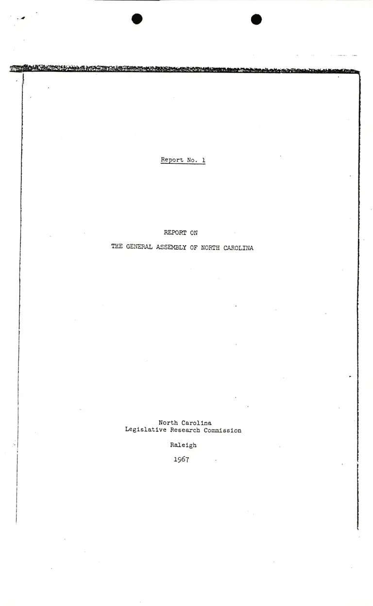 Memorandum from Sanders to Wallace on the Subdivision of Counties for the Election of the General Assembly of North Carolina preview