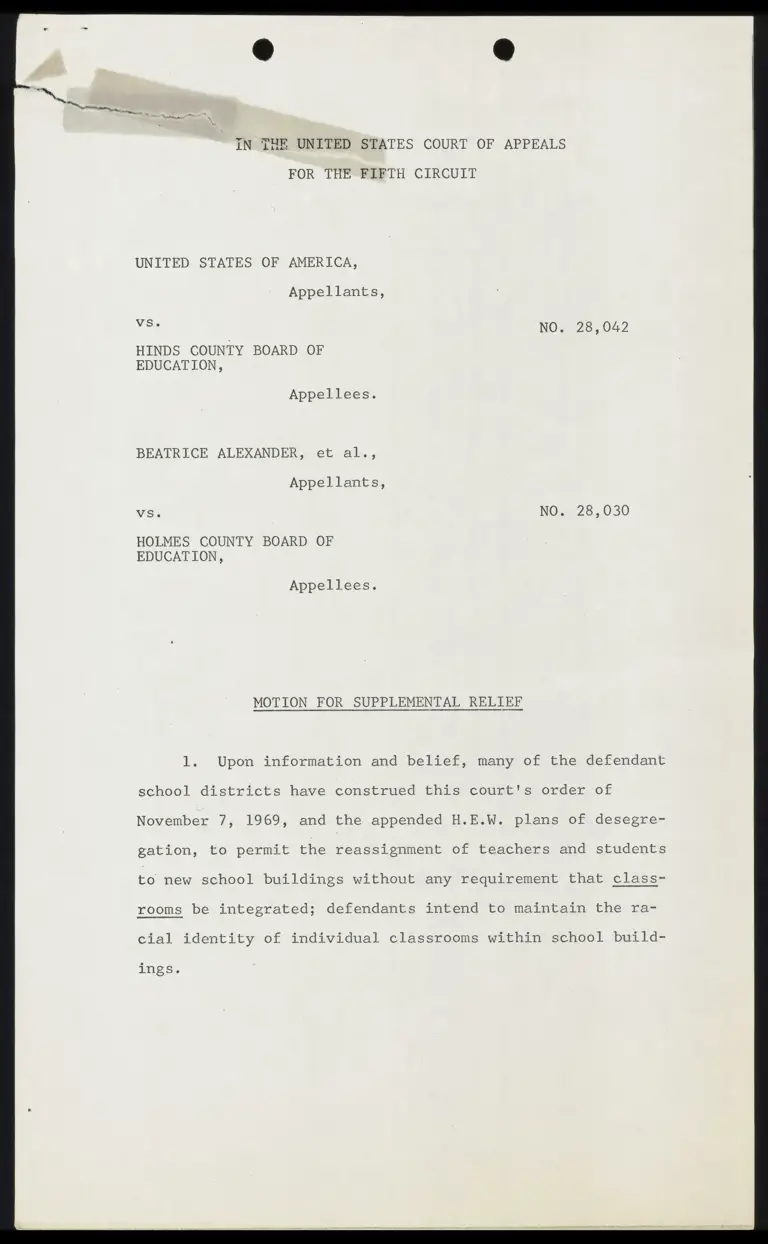 Motion for Supplemental Brief preview